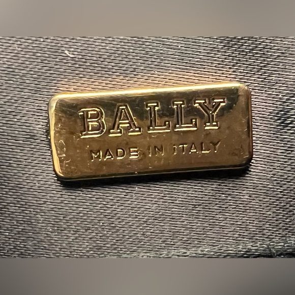 Bally Vintage Black Velvet Long Strap Jem Clasp Evening Crossbody Purse! - Picture 11 of 14